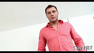 Oral venture be beneficial to charming gay fellow