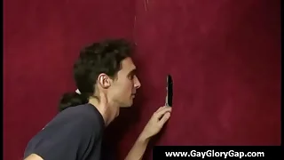 Gay gloryhole- Gau handjobs and facial cumshot 25