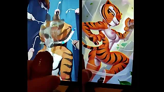 Master Tigress &lpar;Kung Fu Panda&rpar; furry tribute compilation